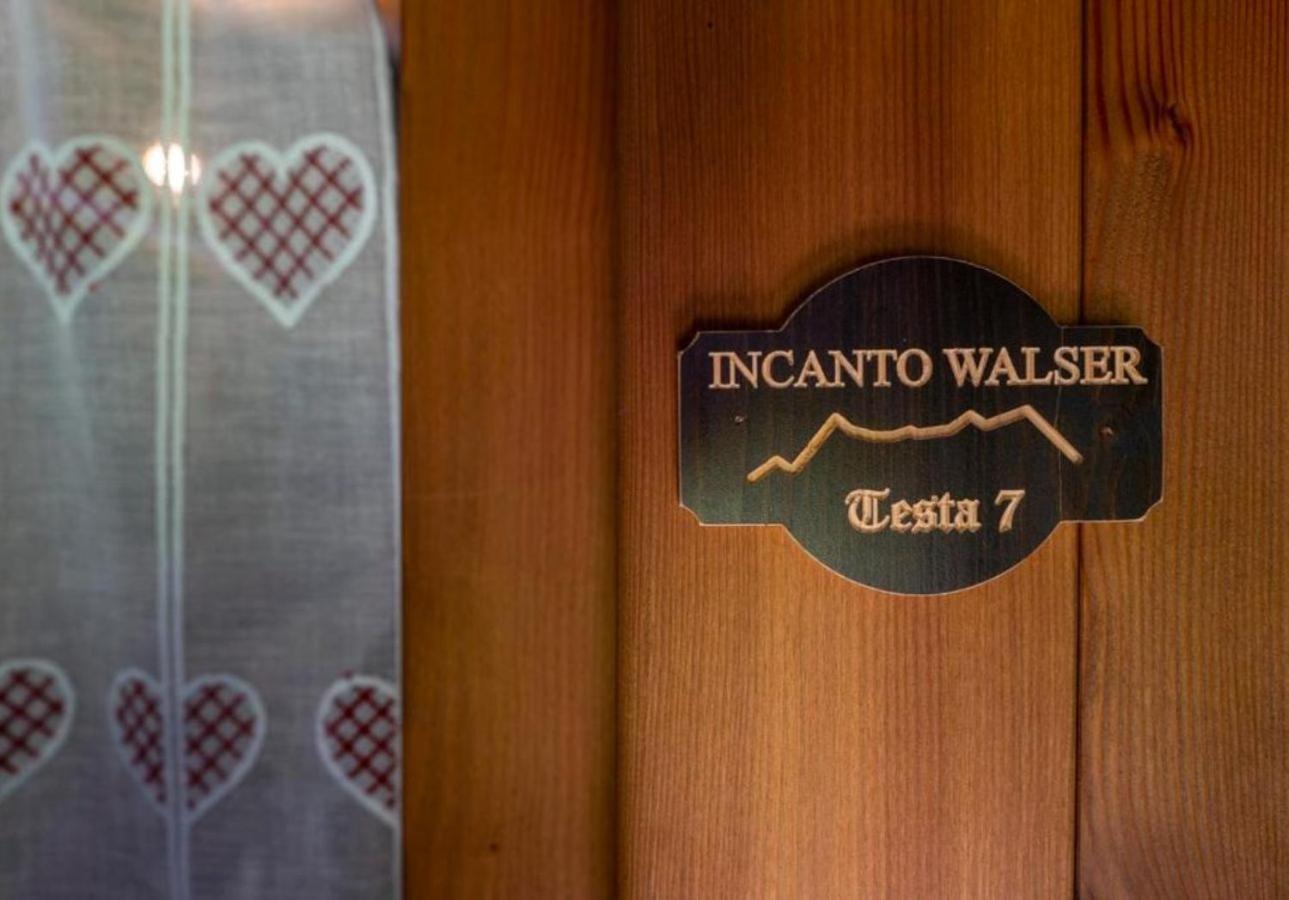 Apartments Incanto Walser Macugnaga Zewnętrze zdjęcie